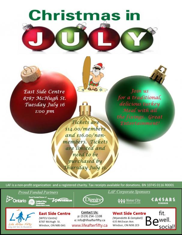 Christmas in July 2019